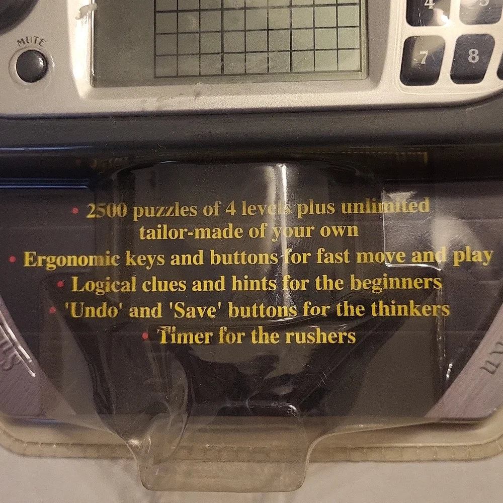 NWT Sodoku model wcl-2046a handheld electronic game